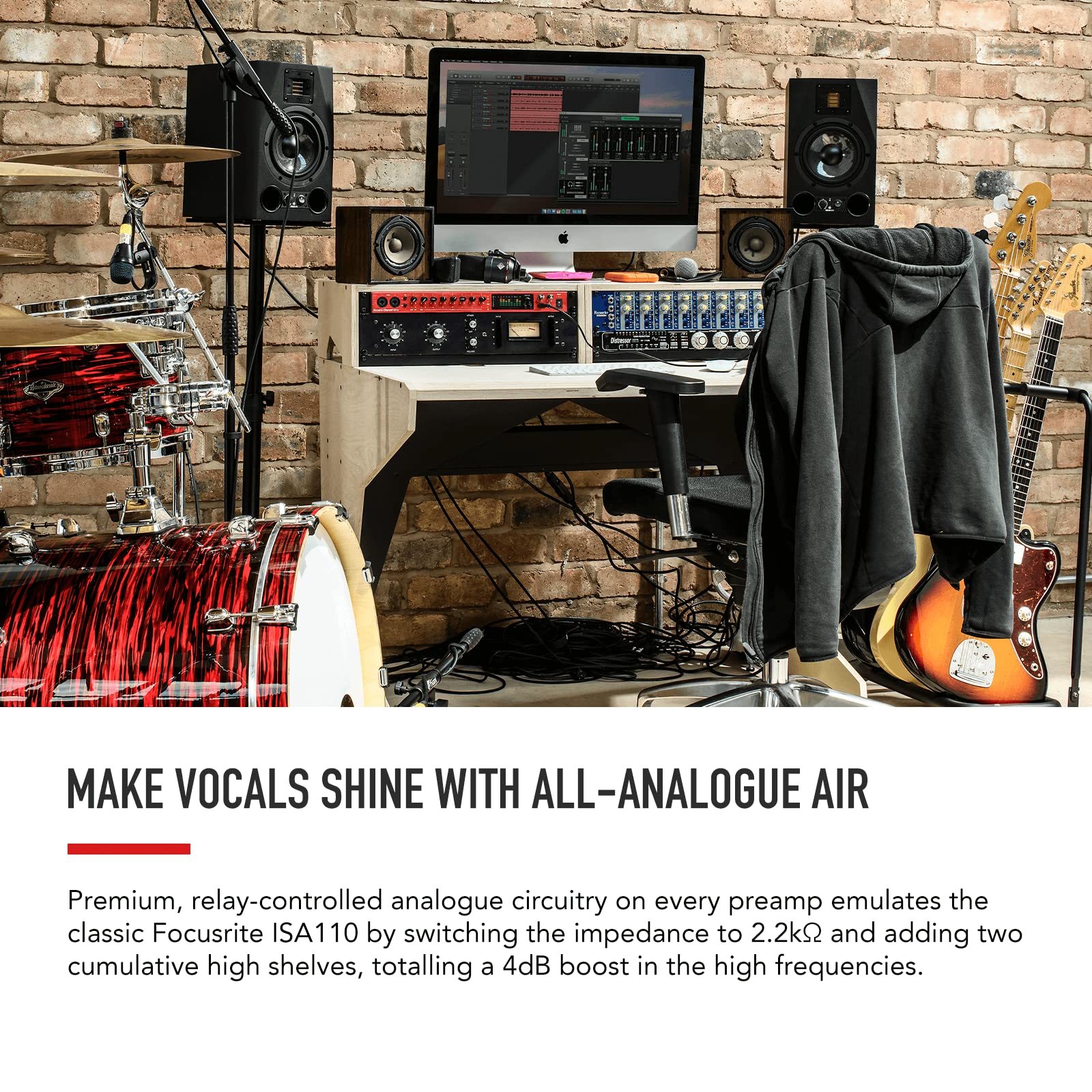 Focusrite Clarett+ 8Pre 18-In/20-Out USB-C Audio Interface