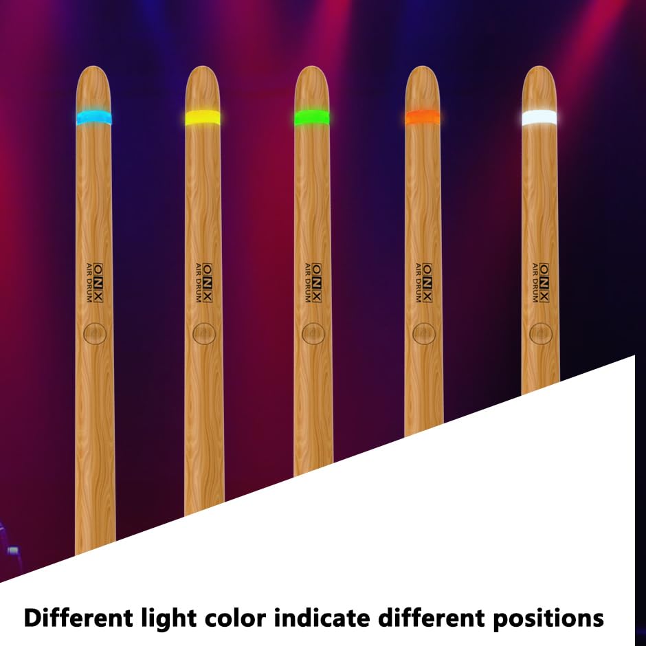Electric Drumsticks Air Drum Sticks 4rd Gen. for Adults, Kids