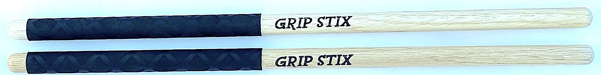 GRIP STIX 16″ Long NON-SLIP Blue Maple TIMBALE Drumsticks – Ideal for Drumming, Aerobics, Cardio & Workout Exercises