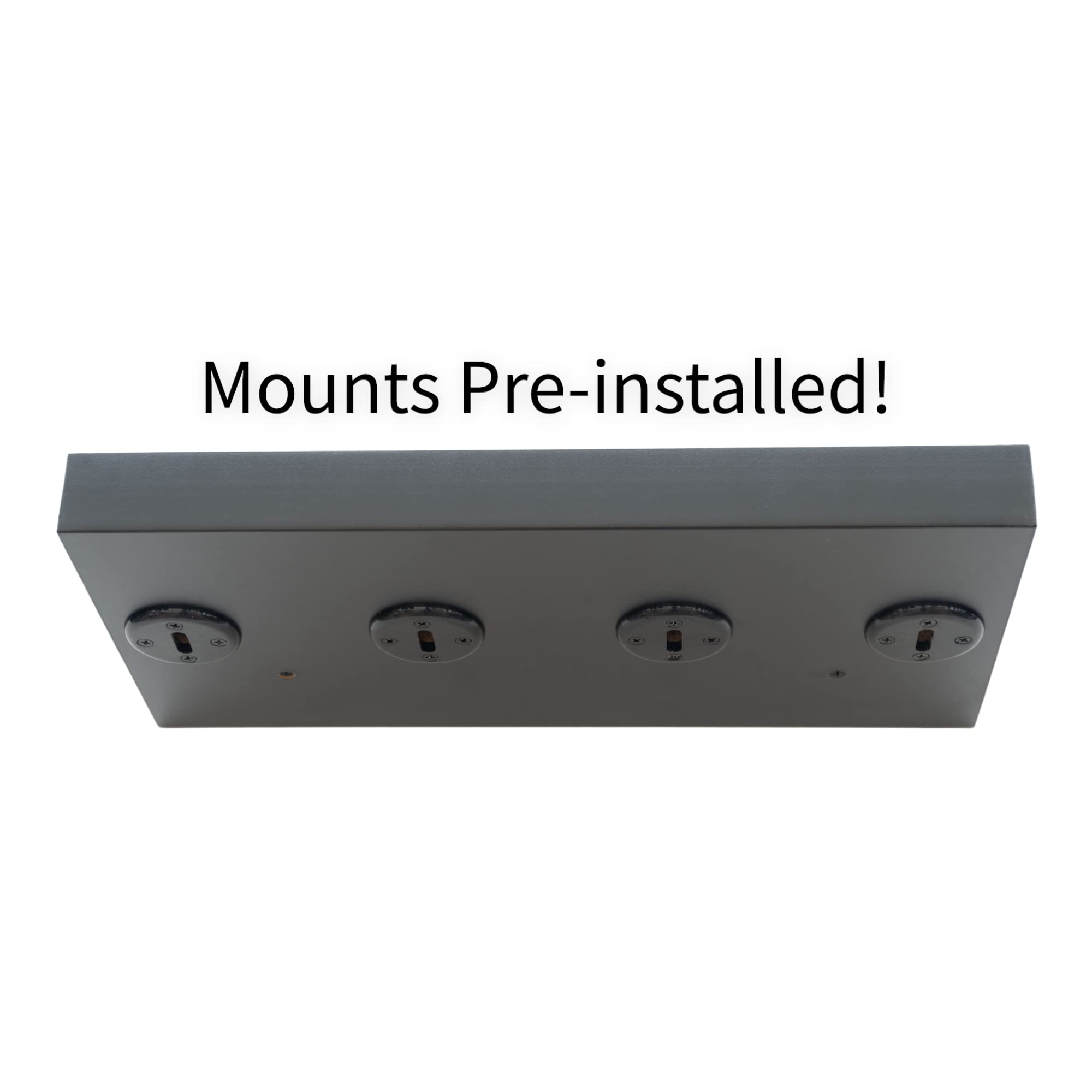 Tonal Accessory Shelf (Black, 16″ Shelf Premium – 4 Mounts)