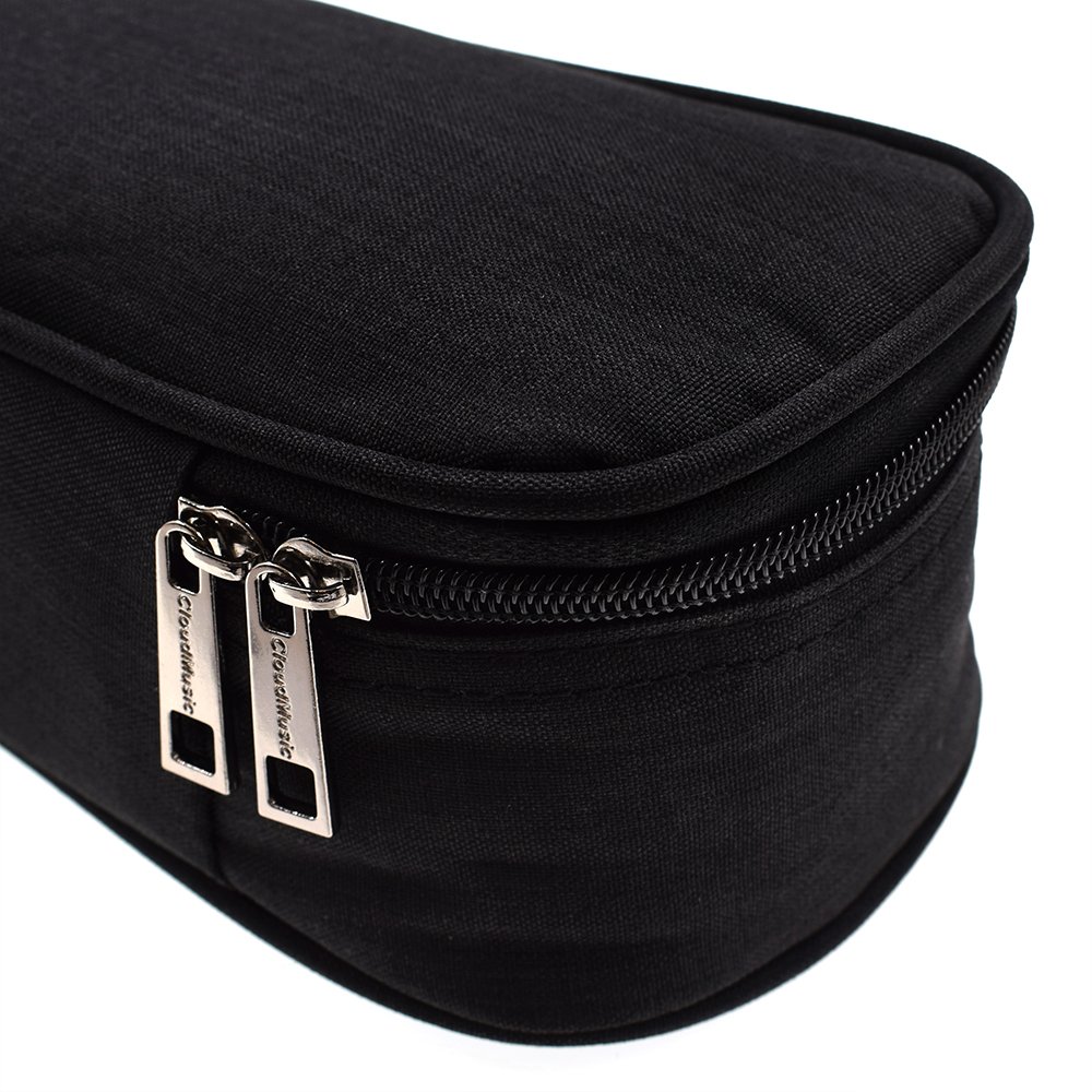 CLOUDMUSIC Ukulele Case Gig Bag, Tenor 26″ Black