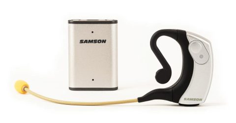 SAMSON Airline Micro Rechargeable Wireless Earset Microphone (K2 Band)