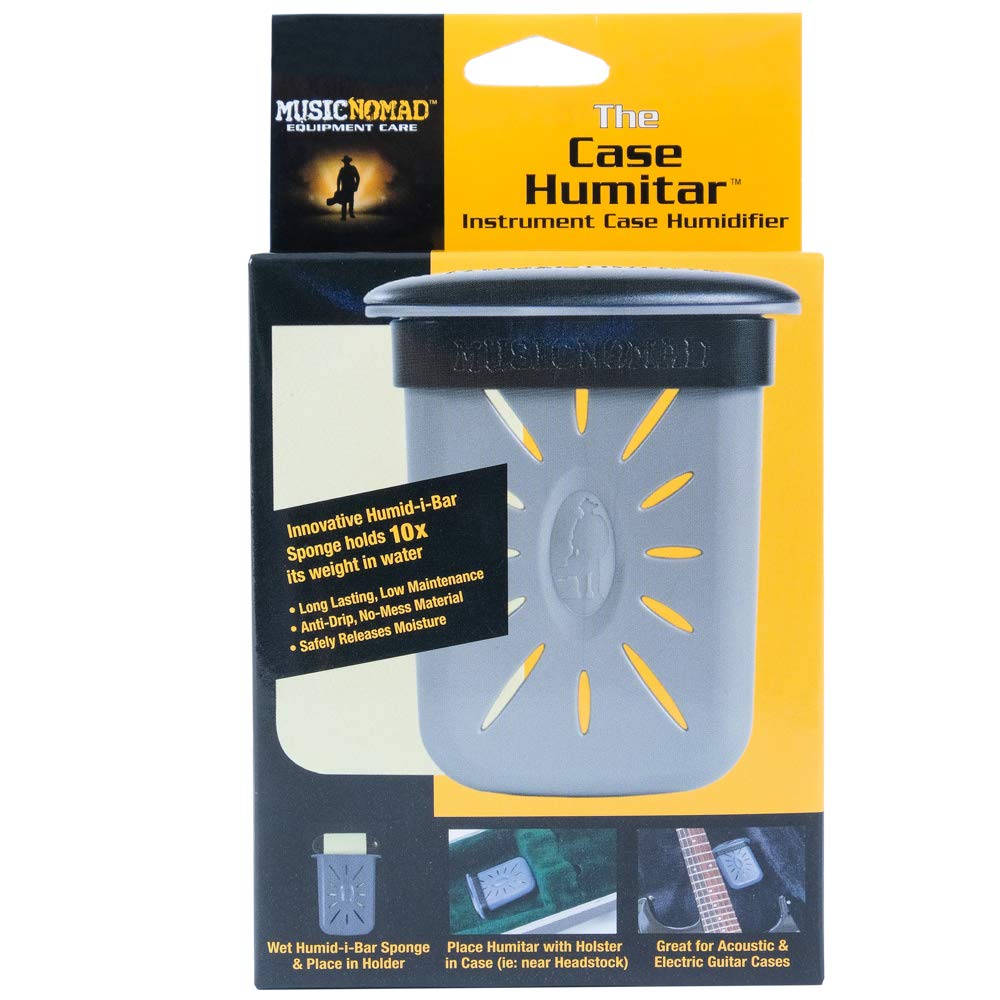 MusicNomad Case Humitar Instrument Case Humidifier with Holster (MN303)