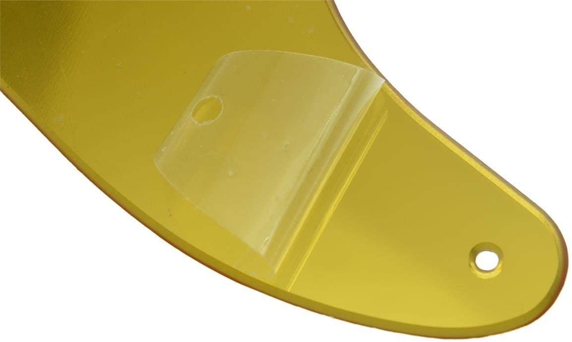 Dopro 8 Hole Tele Guitar Pickguard Scratch Plate fits USA/Mexican FD Telecaster Gold Mirror