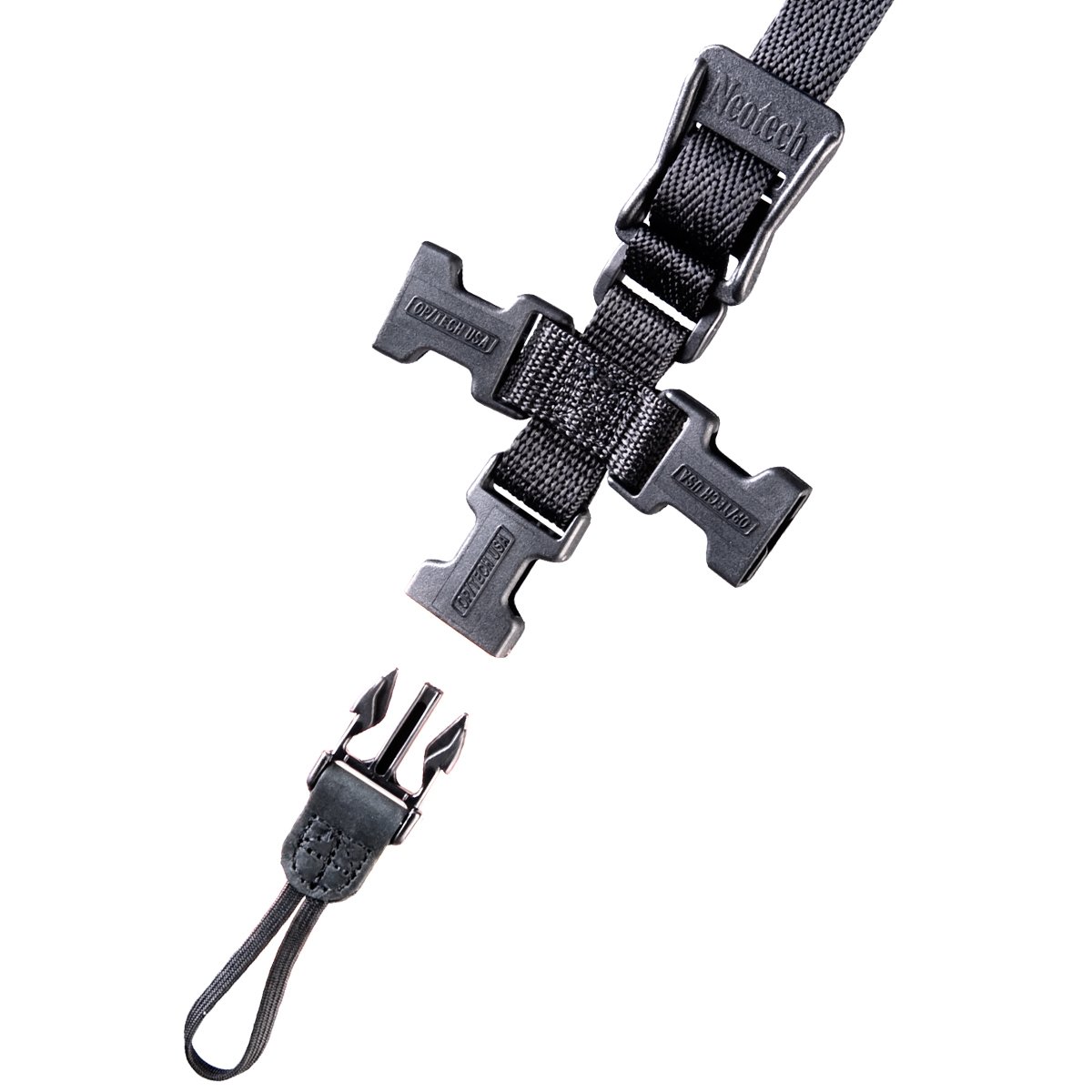 Neotech Super Harness – Junior – Loop Attachment- Saxophone Strap – Adjustable Strap for Bass Clarinet Harness, Saxophone Accessories, Black – Made in USA