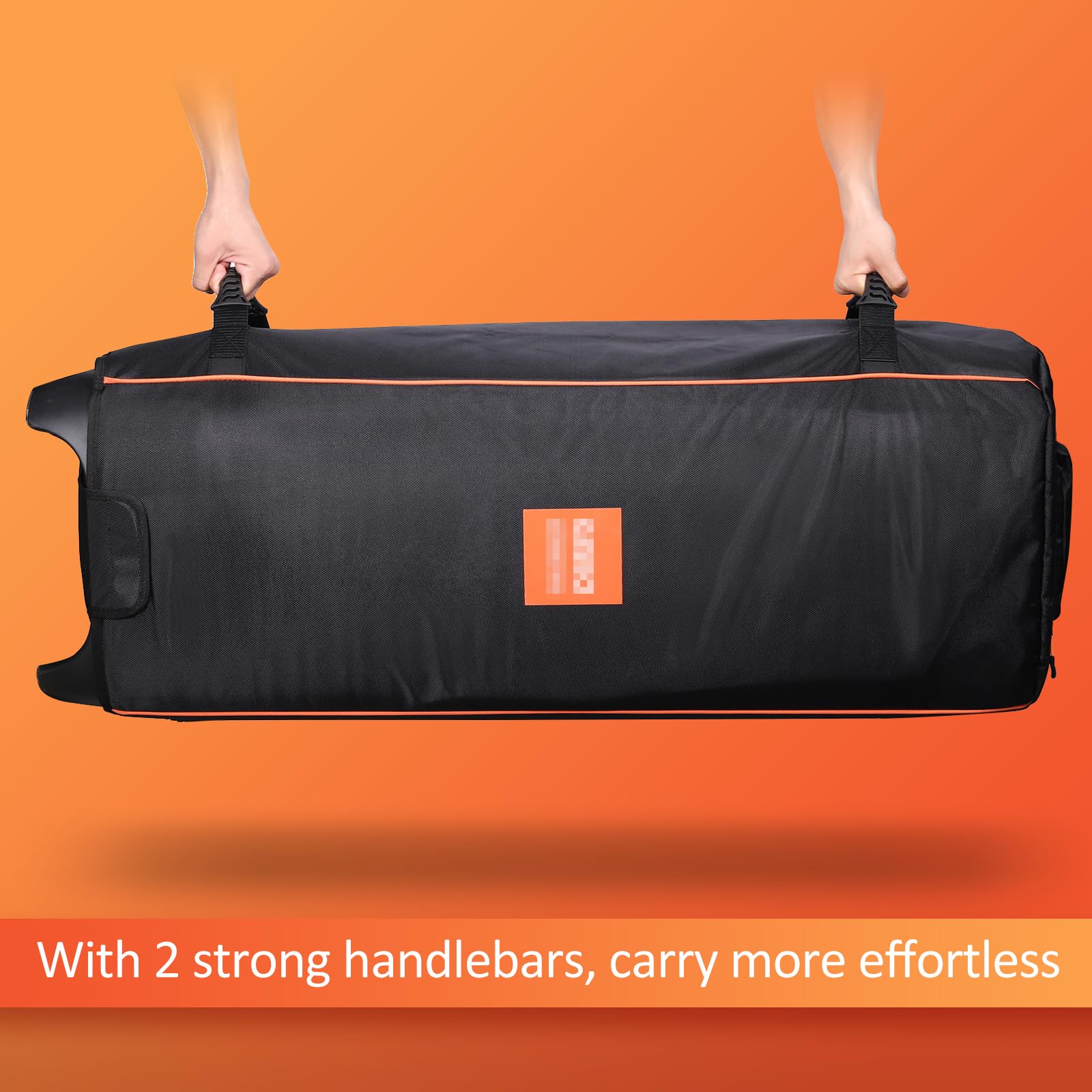 OUKNAK Speaker Bag Travel Case Replacement for JBL Party Box Series, Portable Carry Tote Bag Backpack for JBL Speaker (For partybox 1000)