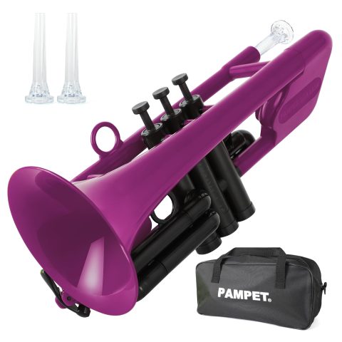 PAMPET SEA LION Plastic Bb Trumpet for Advanced Student Beginner Purple