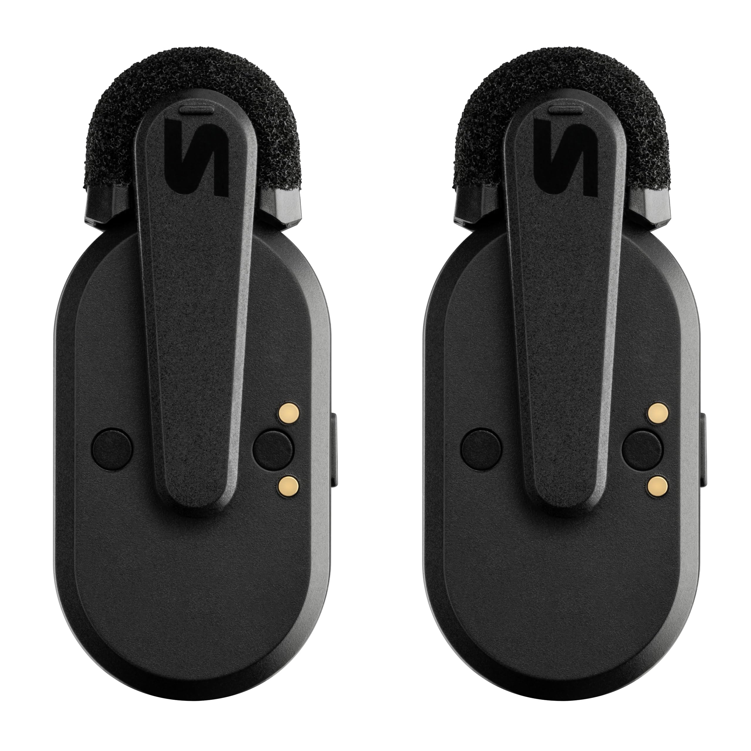 Shure MoveMic Two – Pro Direct to Phone Wireless Lavalier Microphones for iPhone & Android, 2 Bluetooth Mini Mics, 24 Hours Charge, Quick Set Up, IPX4, Compact & Portable Clip Lavs (MV-Two-Z7)