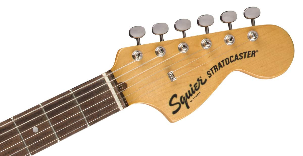 Fender 374024592 Squier Classic Vibe 70s Stratocaster Electric Guitar, with 2-Year Warranty, Walnut, Laurel Fingerboard