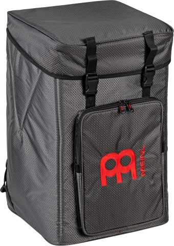 Meinl Percussion Professional Standard Cajon Box Drum Backpack Bag — Heavy-Duty Rip Stop Fabric, Adjustable Shoulder Straps and Carrying Grip, 2-YEAR WARRANTY, Carbon Gray, (MCJB-BP-CG)