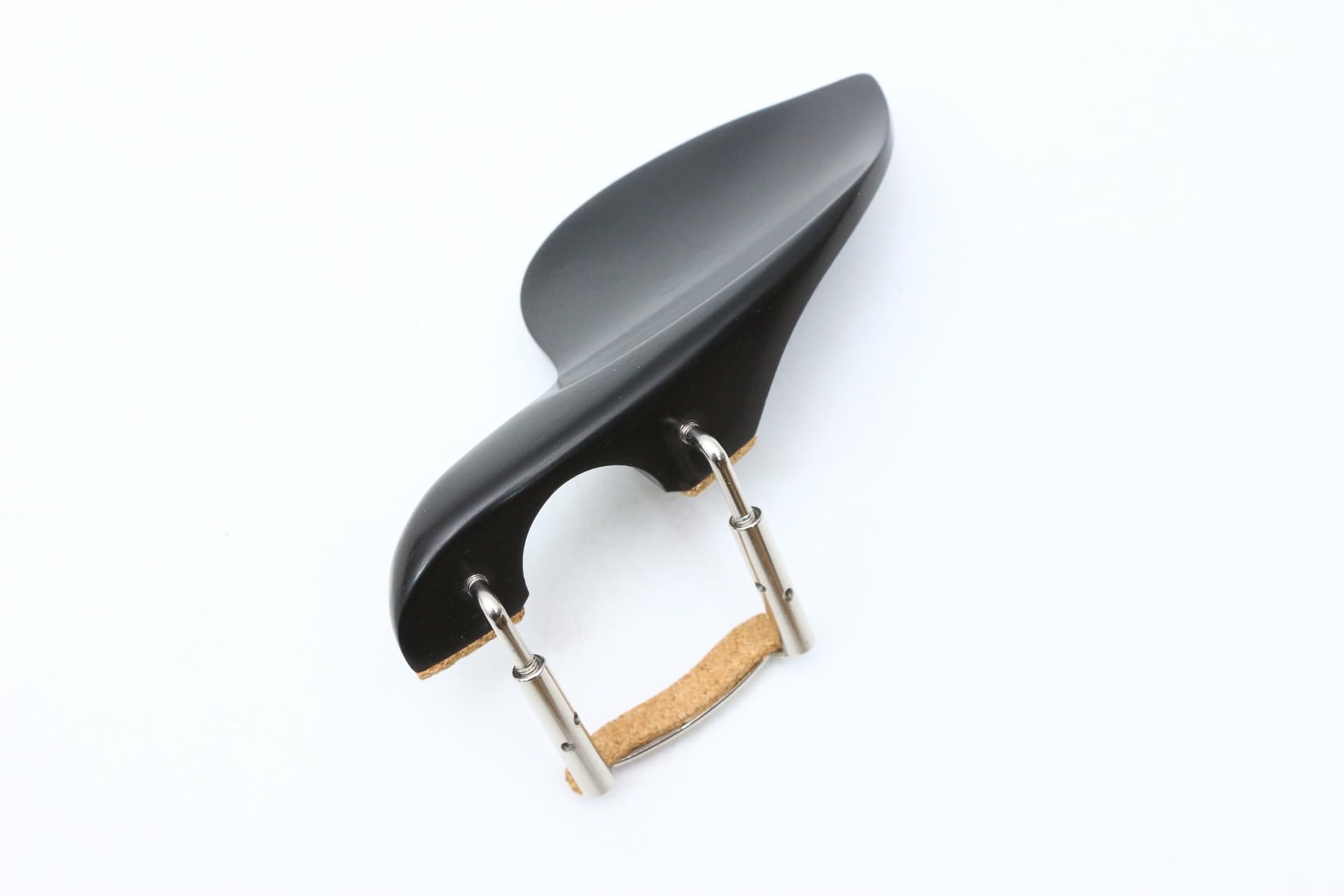 Yinfente Left Hand Violin Chin Rest 4/4 Full Size Ebony Wood With Chin Rest Clamp Fiddle Violin Bracket (left hand)