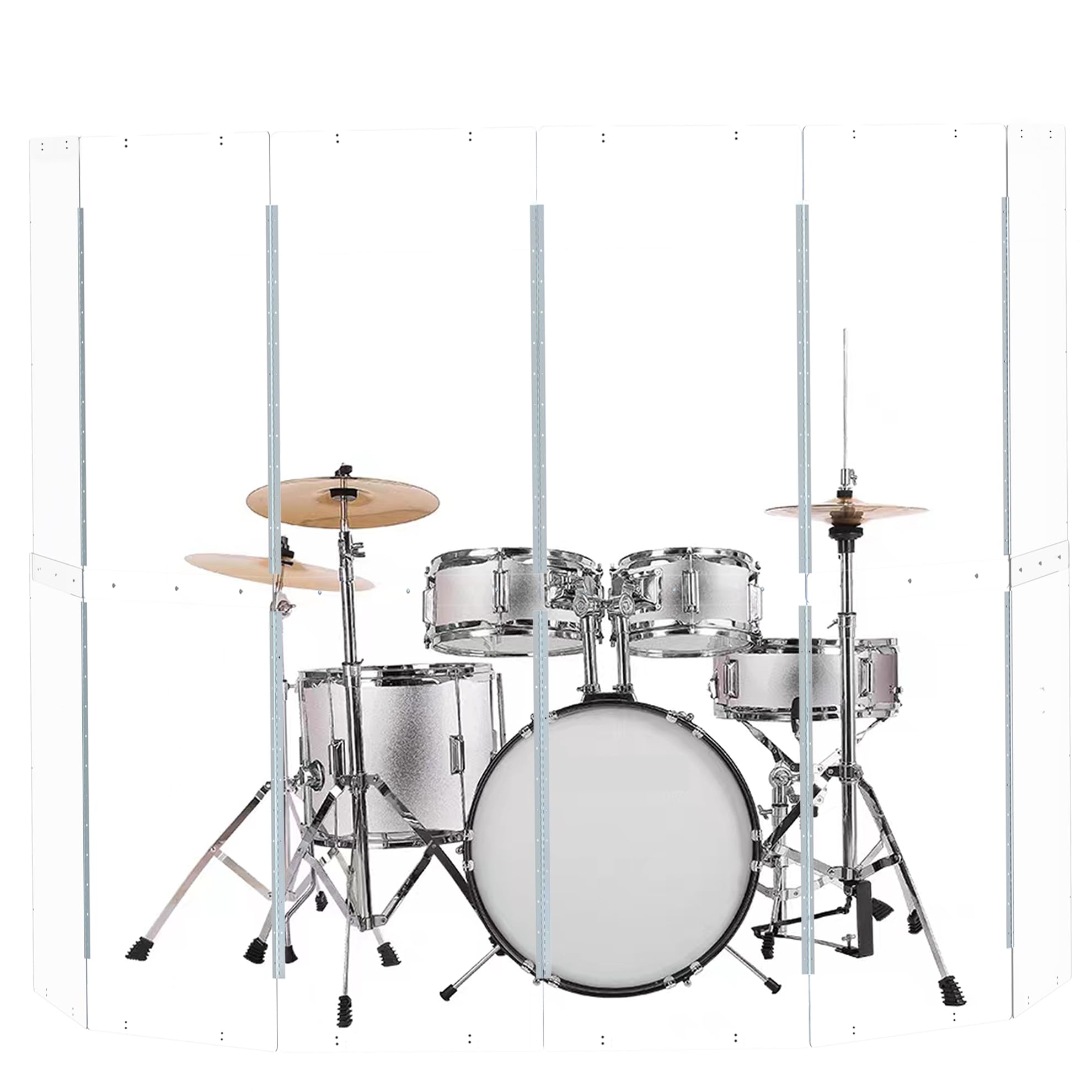 Portable Drum Shield Panels | 6-Panels 2ft x 5ft