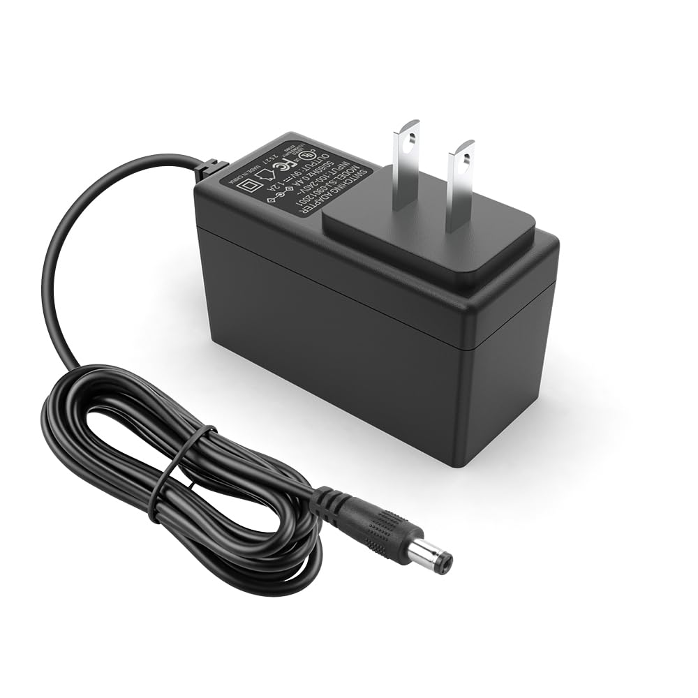 9V DC 1.2A Power Supply for Guitar Pedal Board Affects Adapter Cord 6.6ft