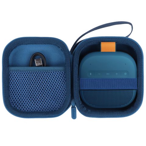 Lebakort Storage Case Compatible with Bose New SoundLink Micro 2nd Gen Speaker (Twilight Blue Case)