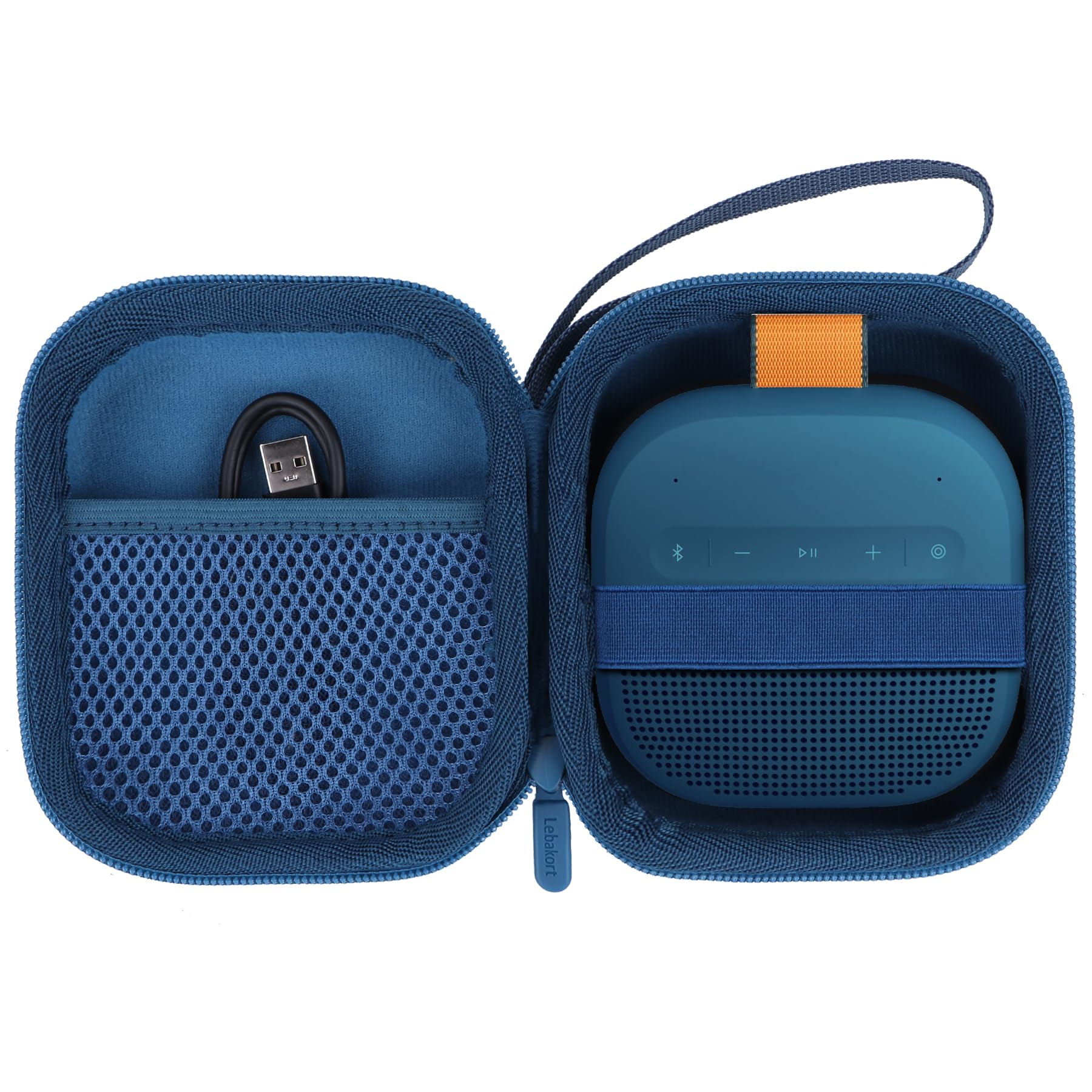 Lebakort Storage Case Compatible with Bose New SoundLink Micro 2nd Gen Speaker (Twilight Blue Case)