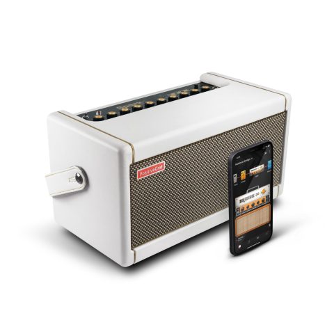 Positive Grid Spark Pearl 40W Smart Guitar Practice Amp & Bluetooth Speaker