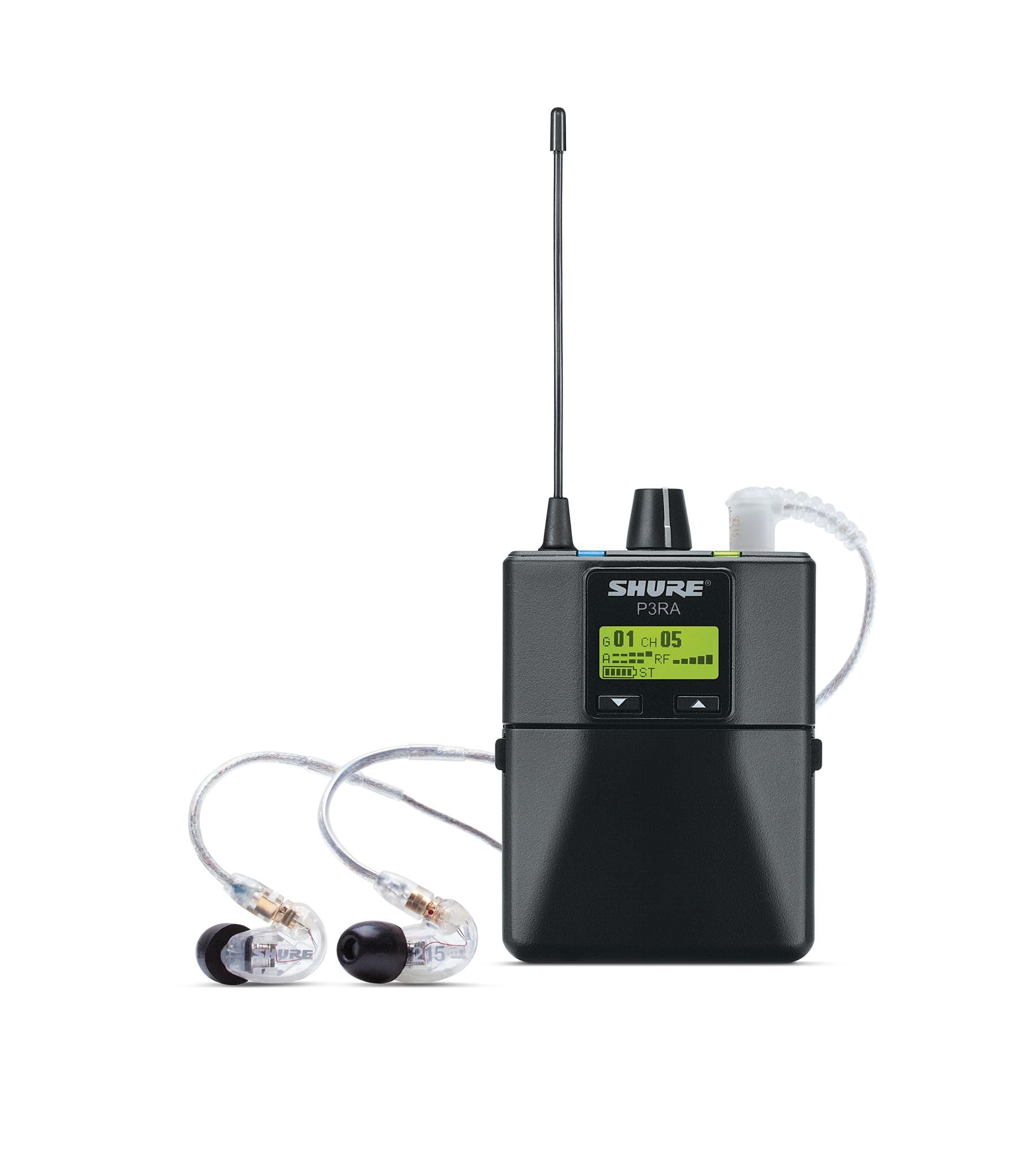 Shure P3RA Premium Wireless Bodypack Receiver for PSM300 Personal Monitoring Systems – J13 Band