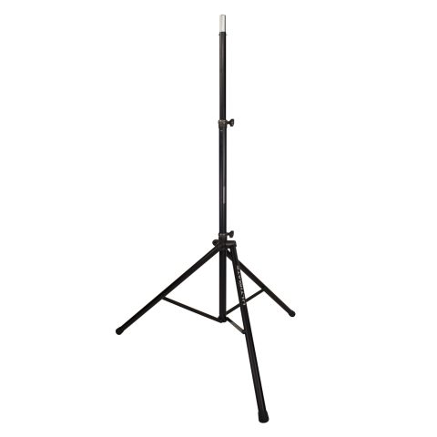 Ultimate Support TS-88B Original Series Aluminum Tripod Extra Tall Speaker Stand w/Integrated Speaker Adapter – Black