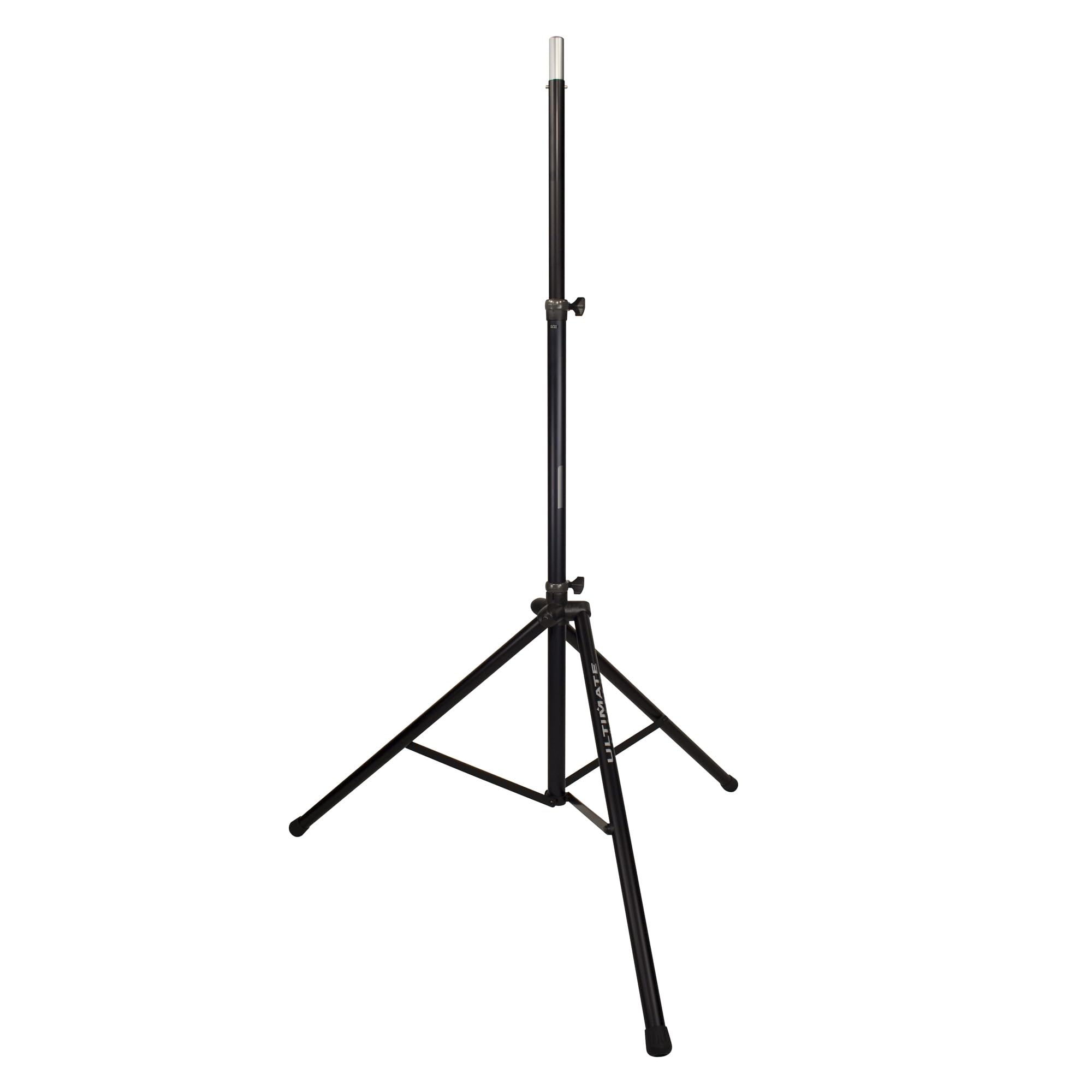 Ultimate Support TS-88B Original Series Aluminum Tripod Extra Tall Speaker Stand w/Integrated Speaker Adapter – Black