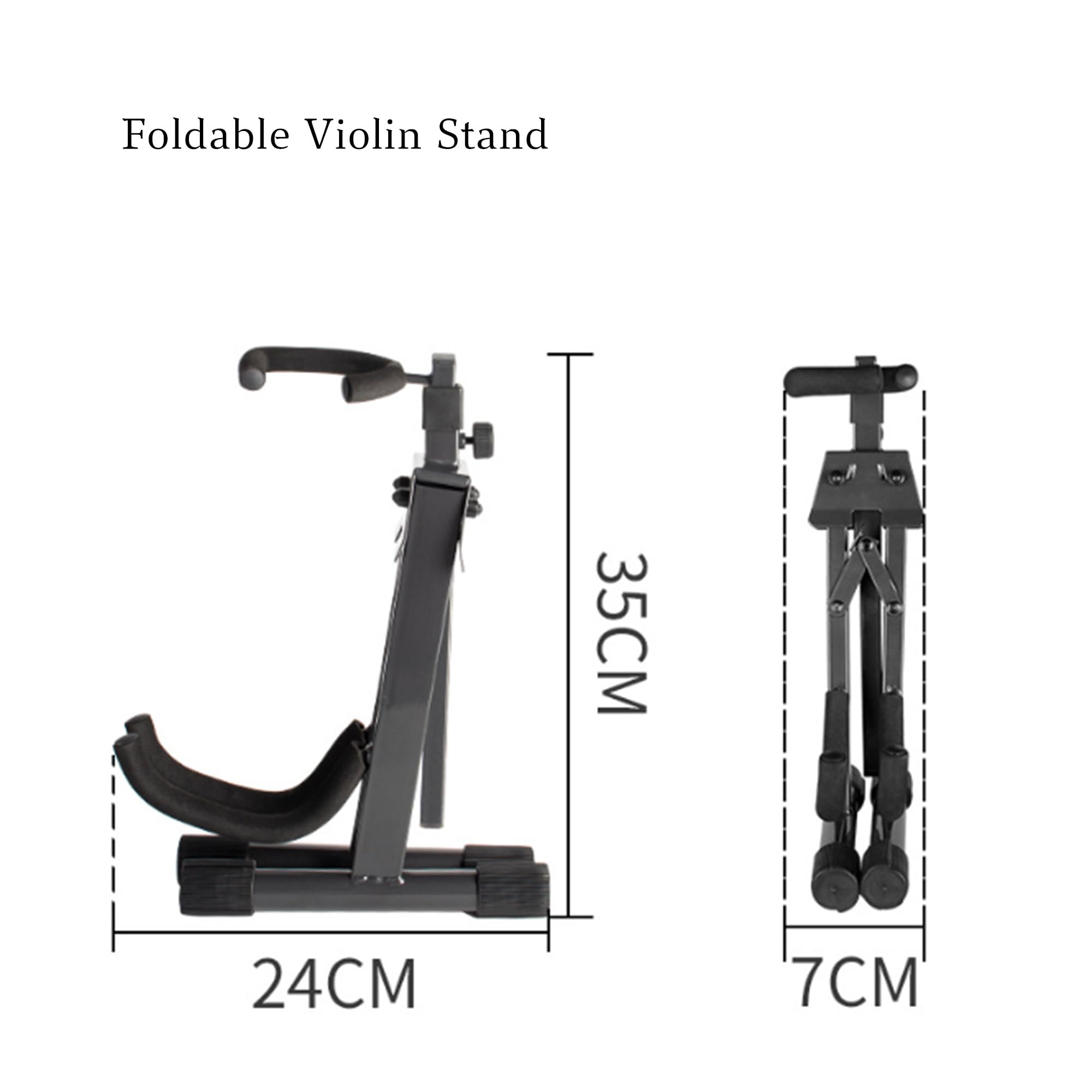 Christina Violin Cello Stabilized StandPortable, easy to carryAdjustable bow height adjustable (Violin Stands)