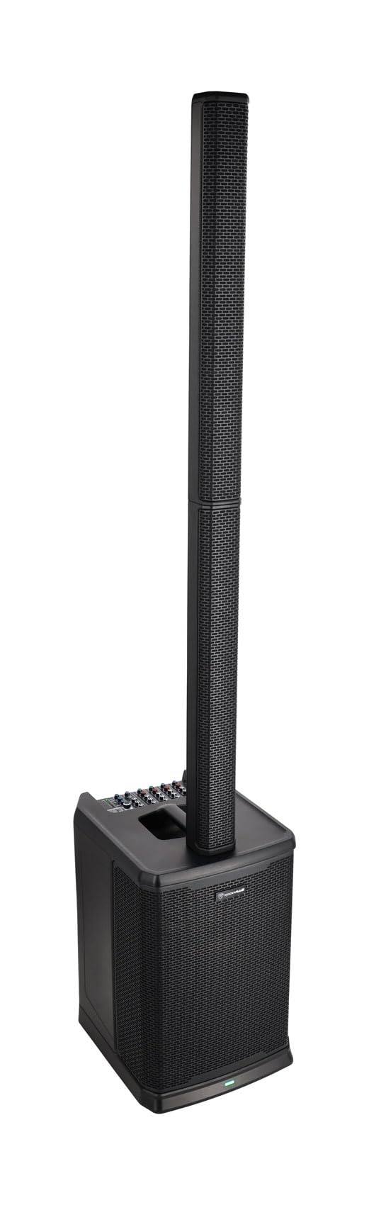 Rockville Titan MIX12A 3200W Peak 12-Inch Powered Column Array PA System with Subwoofer, 8-Channel Mixer, Bluetooth Audio, DSP, Travel Bags