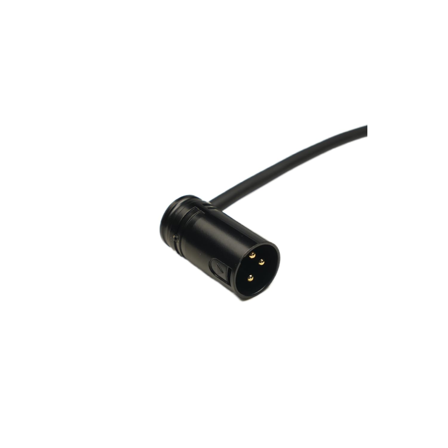 Kicada 1.3FT XLR Male to XLR Female Mic Cable – Adjustable Angle, Low Profile, 3 Pin Balanced Shielded Mic Cord