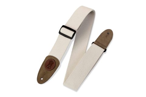 Levy’s MSSC8 Cotton Guitar Strap – Natural