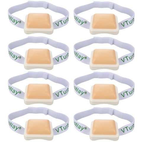 8 Pack Injection Pad-Plastic Intramuscular, Injection Training Pad for Nurse, Medical Students Training Practice Pad