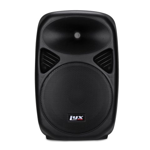 LyxPro 12″ PA System Powerful Compact PA Portable Active Speaker System with Equalizer, Bluetooth, SD Card Slot, USB, MP3, XLR, 1/4″, 3.5mm Input Connections – SPA-12