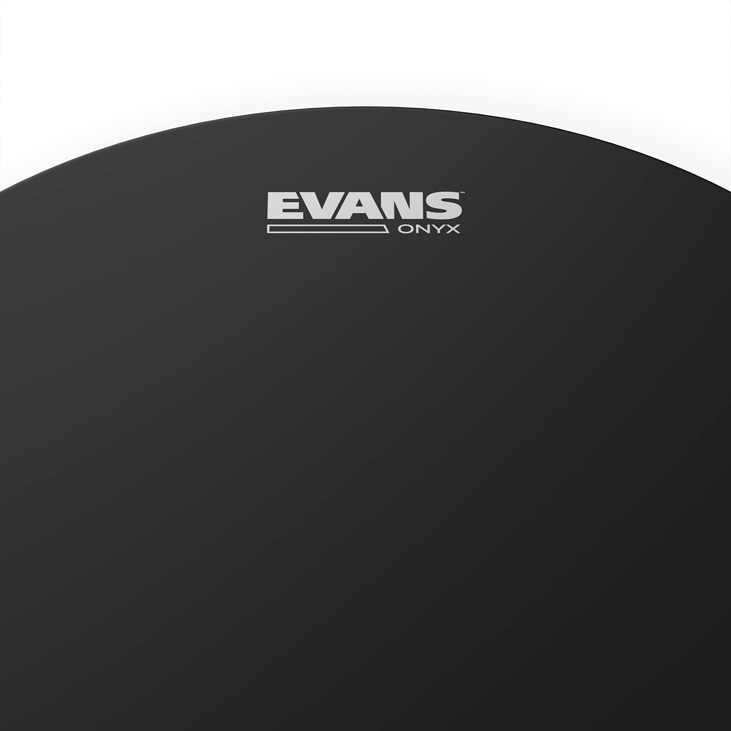 Evans Drum Heads – Onyx Tom Drumhead, 8 Inch