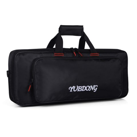 GEBIBB 37 key Keyboard Bag for Roland JD-Xi or Korg MicroKorg,Midi Keyboard Case, 23.6”X10.8″x3.9″, Shoulder Strap
