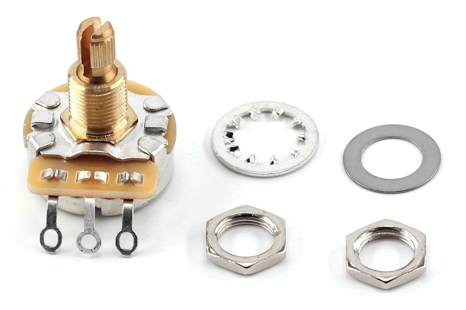 CTS TAOT CUSTOM 525K SHORT Shaft Audio Potentiometers – 5% Tolerance – Set of 4 (4X)