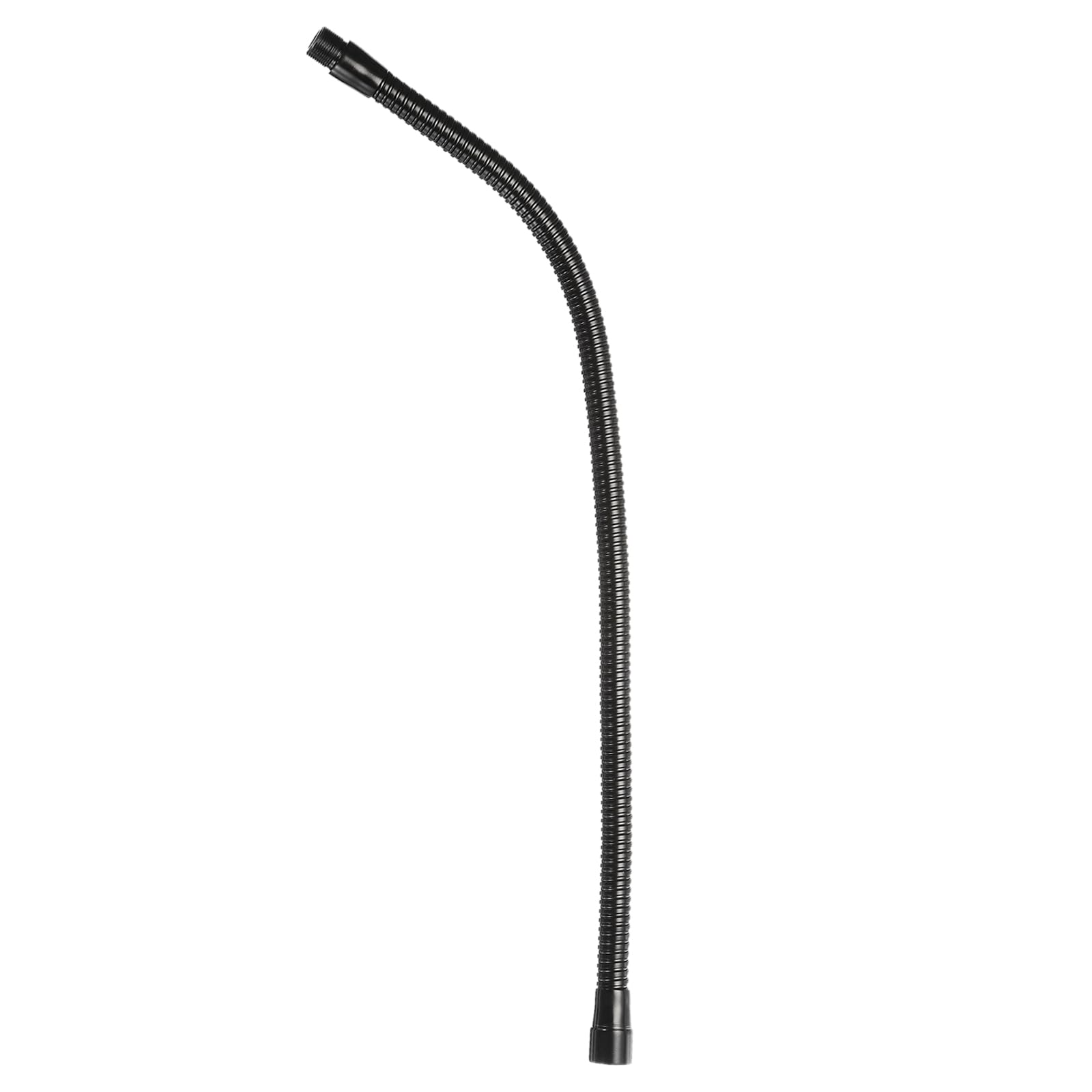PATIKIL 20″ Microphone Gooseneck, 1Pcs 5/8″-27 Thread Metal Universal Hose Flexible Arm Gooseneck Tube Extension for Multifunction DIY, Black