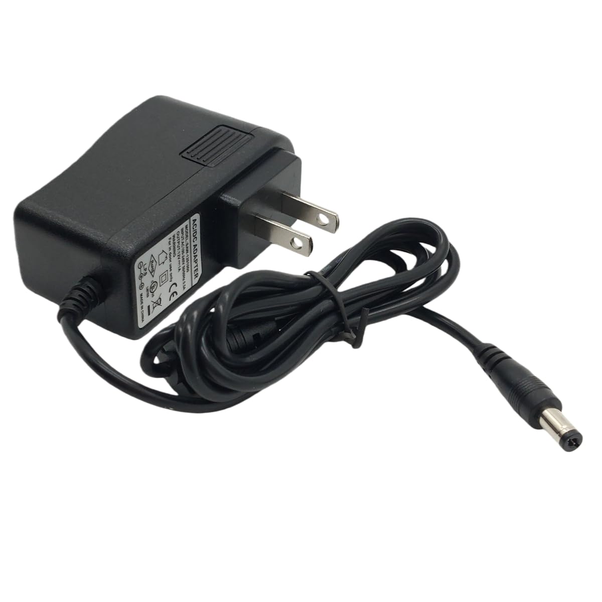 Pigtone 12V 1A Power Supply Adapter Charger Cord for Yamaha PSR, YPG, YPT, DGX, DD, EZ and P Digital Piano and Portable Keyboard Series, Adapter