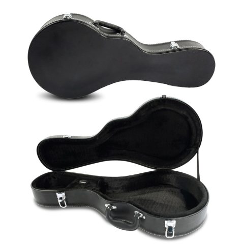 Ktaxon F-Style Mandolin Hard Case Deluxe Leather