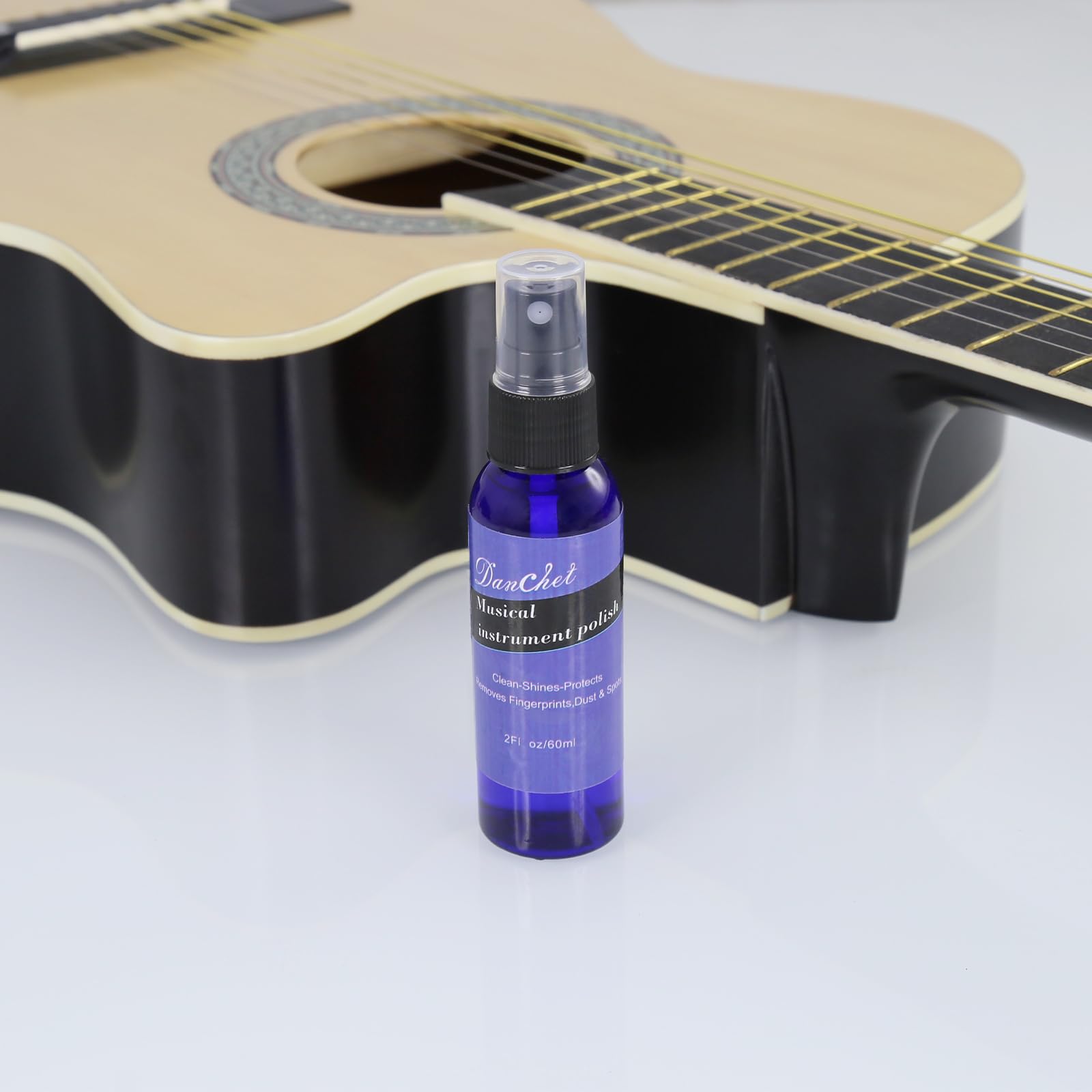 Guitar Cleaner-Polish 60ml-Body and Fretboard Maintenance Cleaner, Polish-Musical Instruments polish-Instrument Accessories