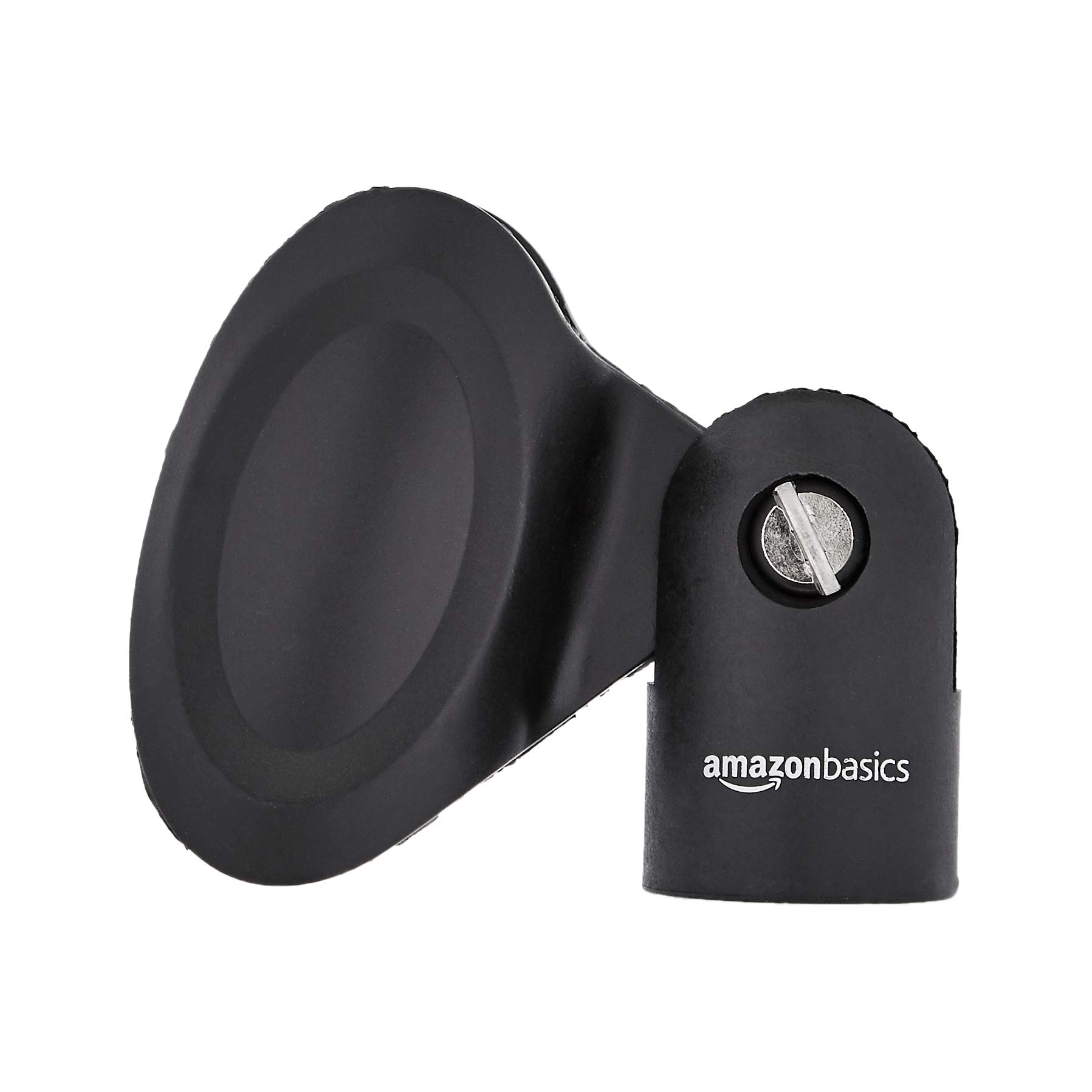 Amazon Basics Microphone Clip, Elliptical Style, Single, Black