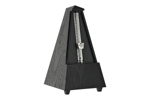 Wittner 903304 Plastic Casing Metronome without Bell, Black