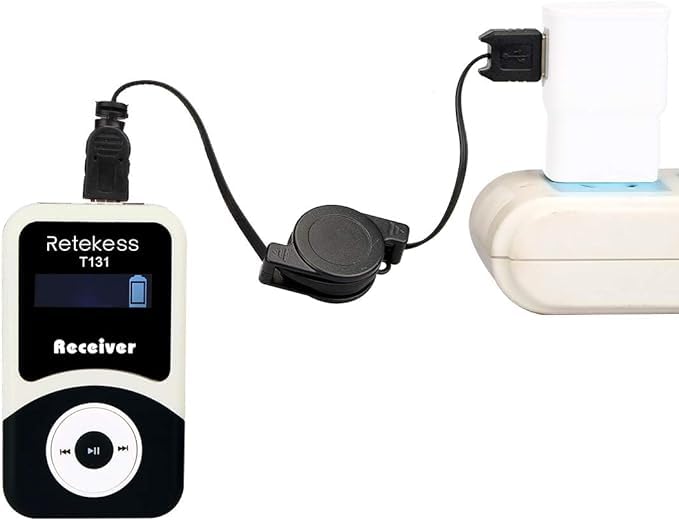 Retekess T131 Tour Headsets Receiver, Assistive Listening Devices(10 Packs)