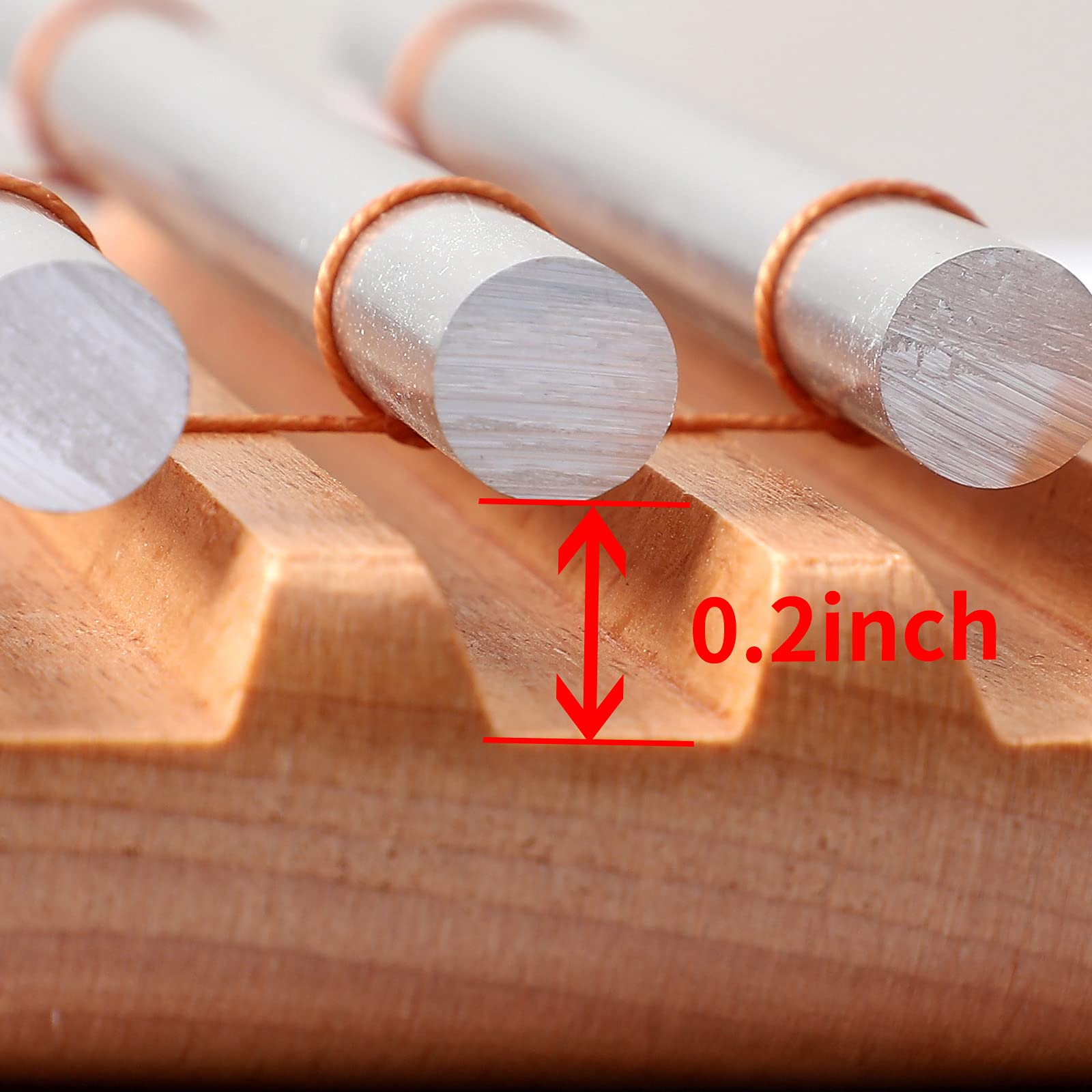 Energy Chimes Hand Bells Instrument: 3 Tone Wooden Chime Hand Percussion
