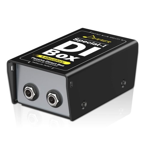 Donner Special-Ⅰ Professional High-Performance Passive DI-Box Unit Hum Eliminator 1/4″ instrument Direct Box to balanced & unbalanced XLR