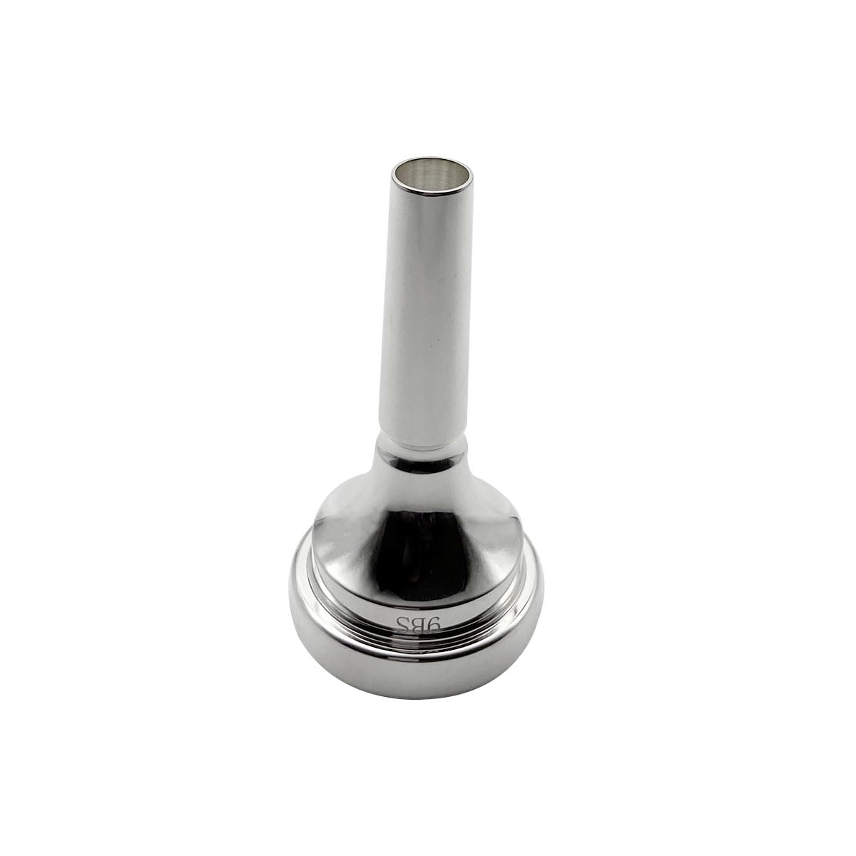 Missmore Silver Plated Trombone Mouthpiece 9BS Small Shank