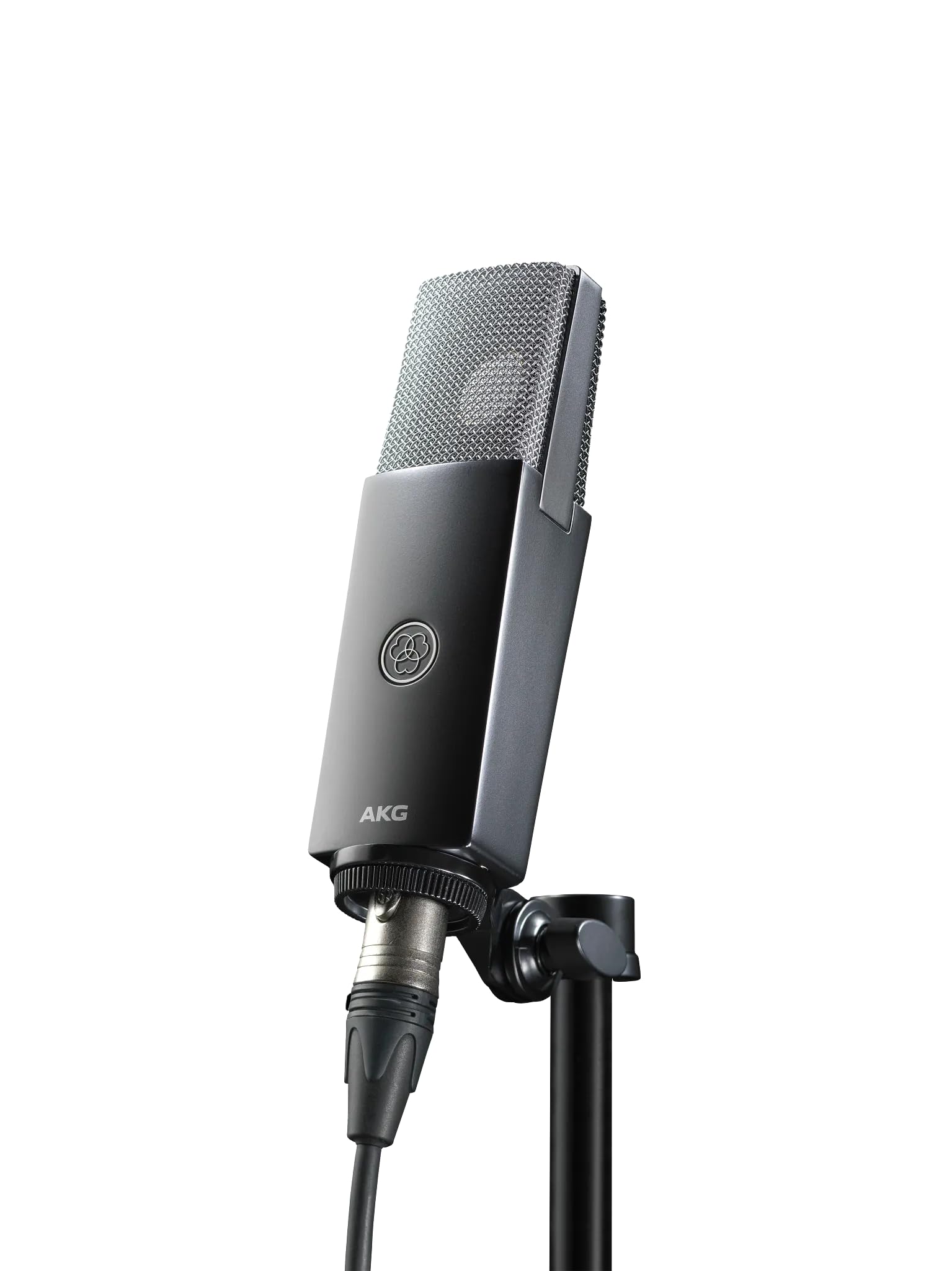 AKG C104 Professional Large Diaphragm Cardioid Condenser Microphone – XLR Studio Mic for Podcasting, Streaming, Broadcasting & Music Recording, Low Noise, High SPL, Sustainable Design