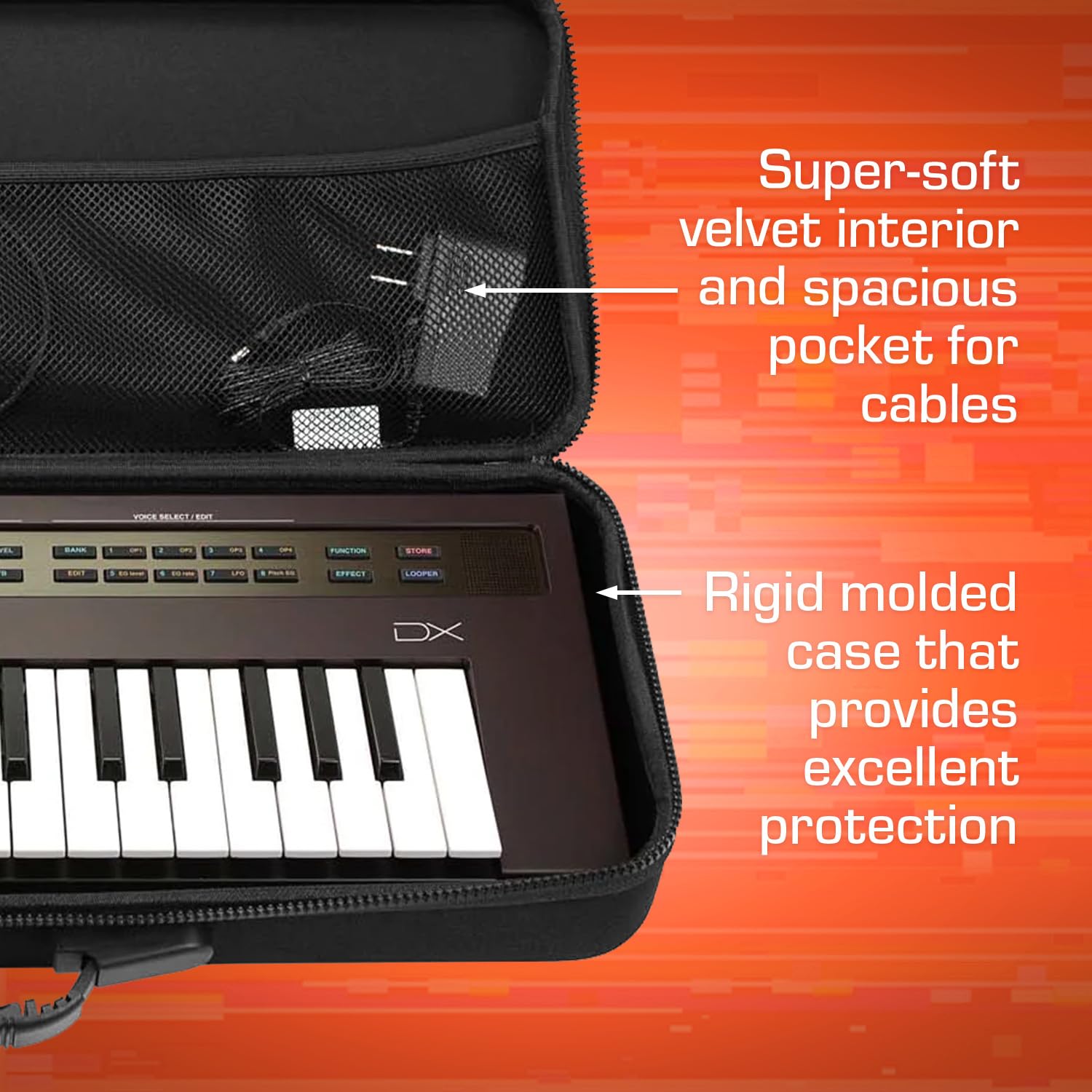ANALOG CASES Yamaha Reface & Arturia KeyStep 37 Case – PULSE Hard Case