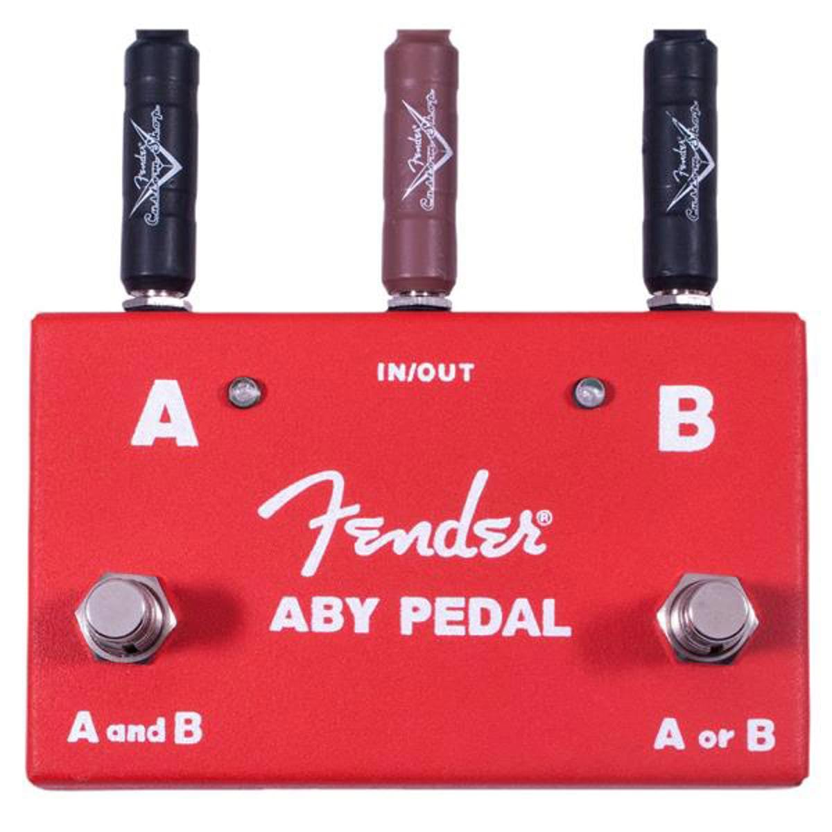 Fender 0234506000 ABY Pedal Footswitch, Red