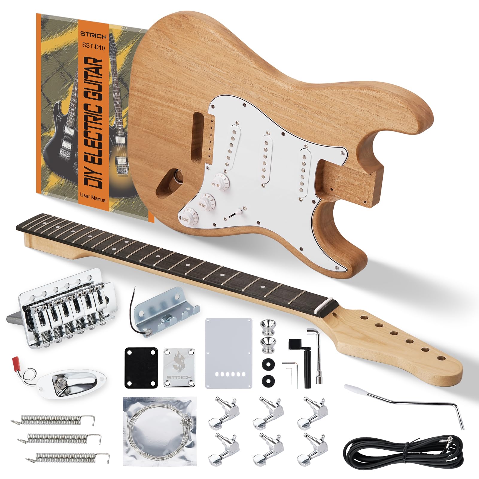 STRICH DIY Electric Guitar Kit ST Full Size