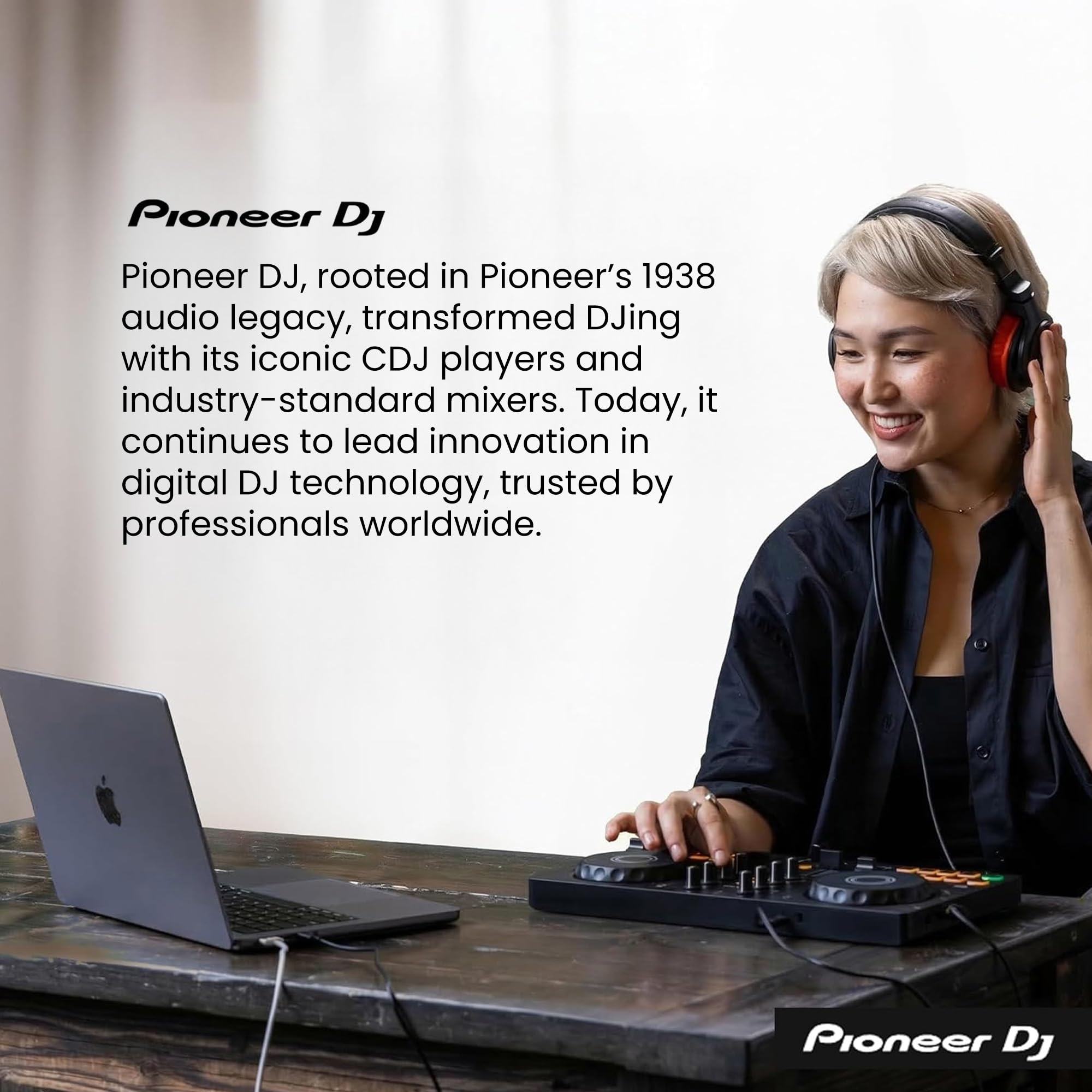 Pioneer DJ FLX4 2-Channel DJ Controller – White
