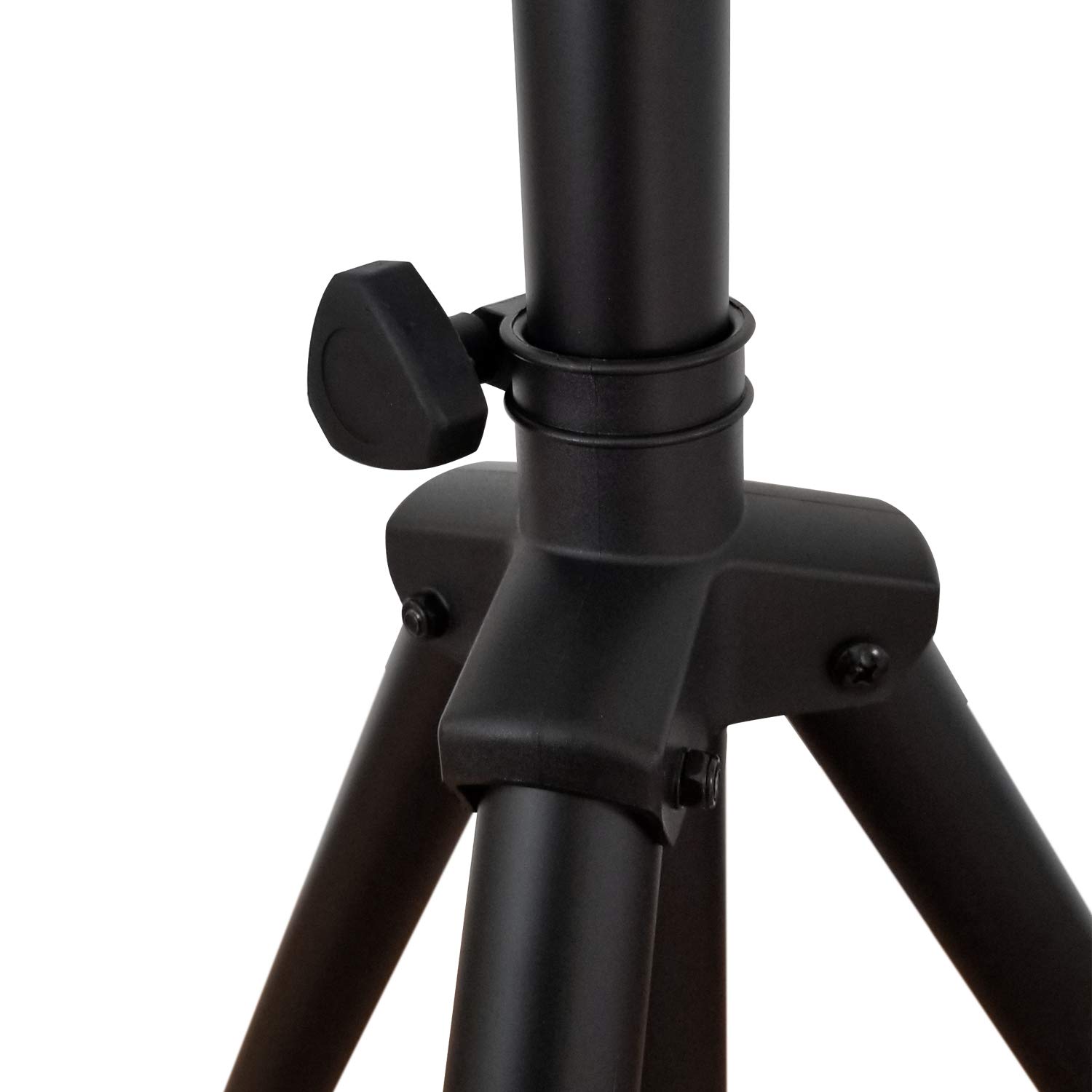 Heavy-Duty DJ Tripod Stands (Pair) with Bag by AxcessAbles| Adjustable Height 42” to 72″ PA Speaker Stands| 80lb Portable PA Stands Compatible with Powered Speakers (SSB-101)