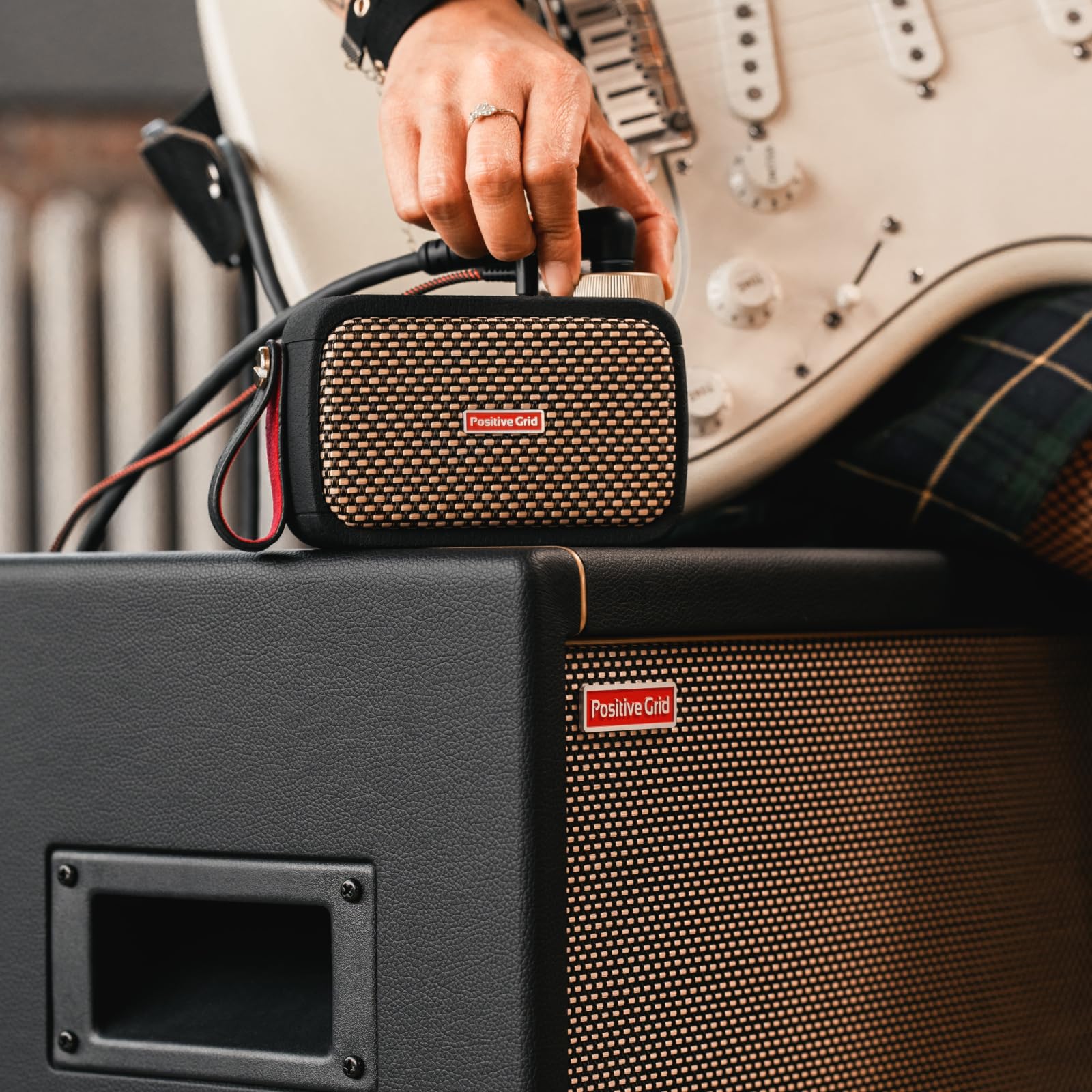 Positive Grid Spark CAB Powered FRFR Speaker Cabinet for Amps & Modelers