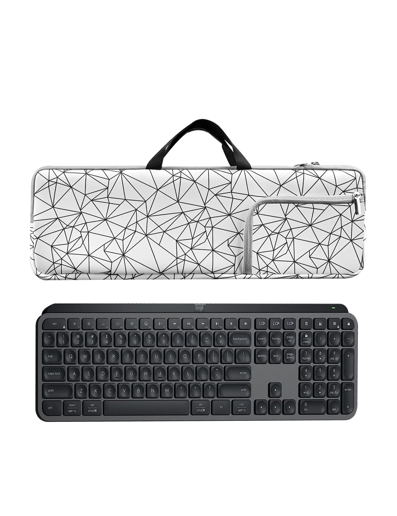 Keyboard Travel Sleeve for Logitech MX Keys/MX Master Keys S Keyboard Mouse